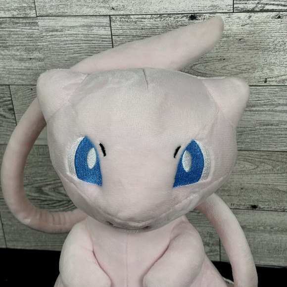 Vintage 1997 Pokemon MEW 10" Plush Stuffed Animal - Picture 2 of 11